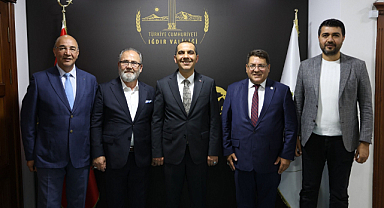 CAFERİDER Heyetinden Vali Taşolar’a Ziyaret