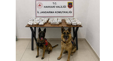 Hakkari’de 21 kilo 650 gram esrar ele geçirildi