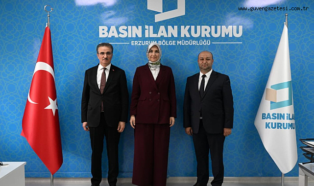 İçişleri Bakan Yardımcısı Yiğitbaşı’ndan Erzurum Bölge Müdürlüğüne ziyaret