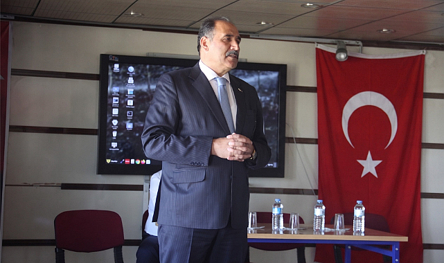İl Milli Eğitim Müdürü Aziz Gün’den Haydar Aliyev Fen Lisesi’ne Ziyaret