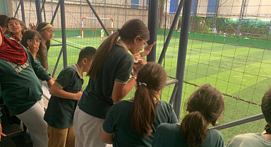 İnönü İlkokulu’nda Futbol Heyecanı Profesyonel Ligleri Aratmadı