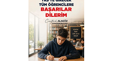 Milletvekili Cantürk Alagöz’den YKS’ye Giren Öğrencilere Başarı Mesajı