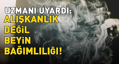 Uzman isimden 'sigara' uyarısı: 'Alışkanlık değil, beyin bağımlılığı'