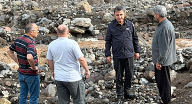 Genel Sekreter Çarman, Görevin İlk Gününde Yol Çalışmalarını Yerinde İnceledi