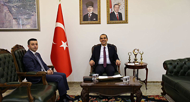 Vali Taşolar, Yeni Göreve Başlayan Vali Yardımcısı ve Kaymakamı Kabul Etti