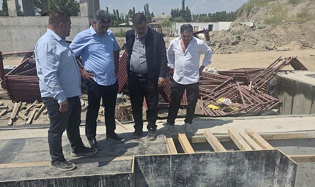 AK Parti'li Ayaz'dan Yeni Devlet Hastanesi İnşaatına İnceleme