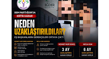 DEM Parti Iğdır’da Disiplin Krizinin Perde Arkası: Güneş ve Kum’un Uzaklaştırılma Gerekçeleri Ortaya ÇıktI