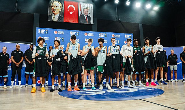 Geleceğin basketbol yıldızlarından İstanbul'a görkemli veda