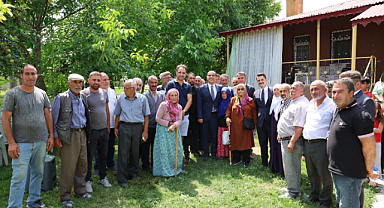 Iğdır Valisi M. Fırat Taşolar, ilçe ziyaretleri ve saha incelemeleri kapsamında Tuzluca’yı ziyaret etti