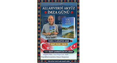 Yazar Allahverdi Akyüz, 