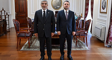 AK PARTİ IĞDIR MİLLETVEKİLİ CANTÜRK ALAGÖZ, ADALET BAKANI AKIN GÜRLEK’İ ZİYARET ETTİ
