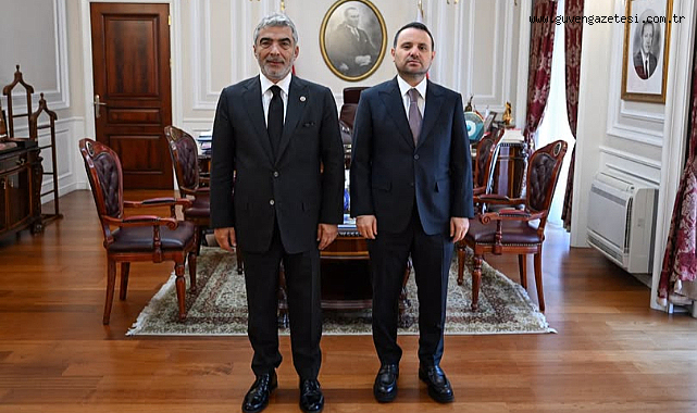 AK PARTİ IĞDIR MİLLETVEKİLİ CANTÜRK ALAGÖZ, ADALET BAKANI AKIN GÜRLEK’İ ZİYARET ETTİ