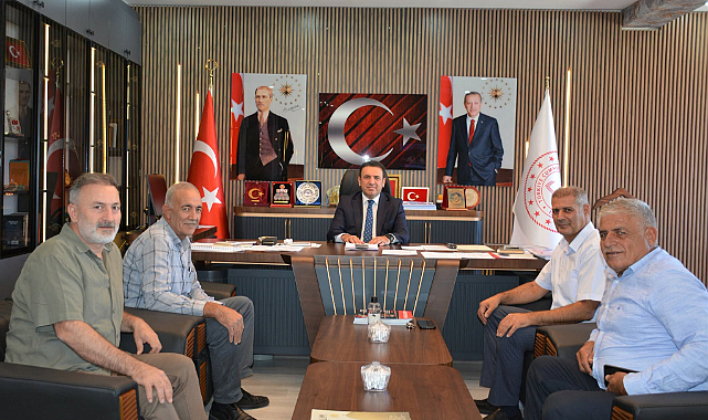 AK PARTİ MECLİS ÜYELERİNDEN İL MİLLİ EĞİTİM MÜDÜRÜ NAİL EKİZ’E 
