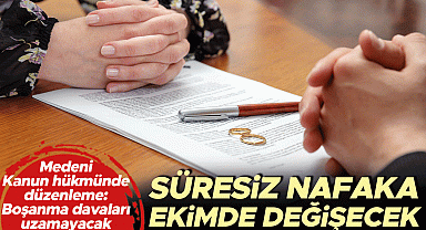 Bakan Gürlek açıkladı: Nafakaya yeni düzenleme