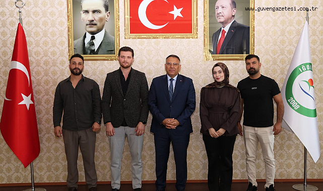 Beyazay Derneği Iğdır Şubesinden Rektör Gürel’e Ziyaret
