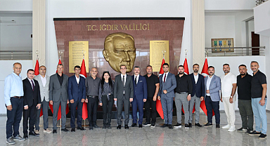 CHP Iğdır İl Başkanı Artantaş’tan Vali Taşolar’a Ziyaret
