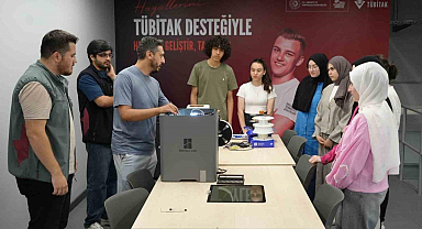 KBÜ'de lise öğrencileri dijital üretim ve yapay zeka eğitimi alıyor