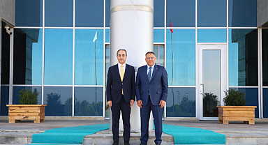Nahçıvan Başkonsolosu Asip Kaya’dan Rektör Gürel’e Veda Ziyareti
