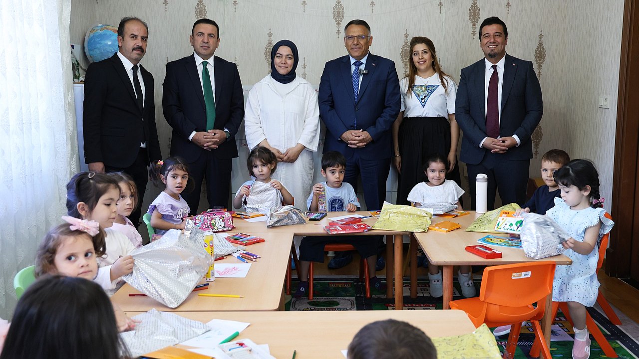 Rektör Konutundan Miniklerin Yuvasına: Püster Alagöz Anaokulunda Yeni Dönem Coşkusu