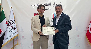 Türk üniversitesinden Suriye'de dil eğitimi