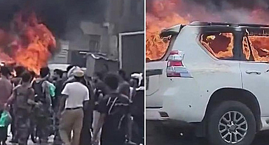 Yemen'de sıcak saatler! Savunma Bakanı'nın konvoyunu vurdular